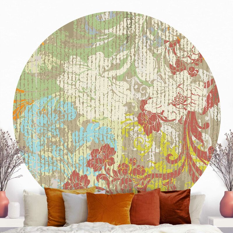 Papel pintado redondo autoadhesivo - Buddha In Ayutthaya Lined From Tree Roots In Brown Dimensión LxA: 175cm x 175cm
Papel pintado redondo autoadhesivo - Buddha In Ayutthaya Lined From Tree Roots In Brown Dimensión LxA: 175cm x 175cm