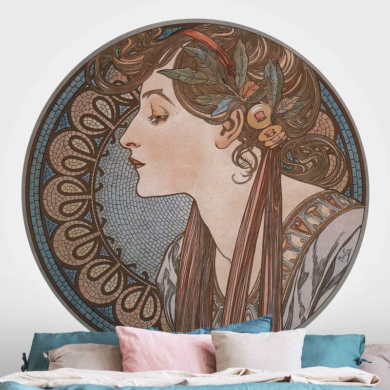 Papel pintado redondo autoadhesivo - Alfons Mucha - Helena Dimensión LxA: 122cm x 122cm
Papel pintado redondo autoadhesivo - Alfons Mucha - Helena Dimensión LxA: 122cm x 122cm