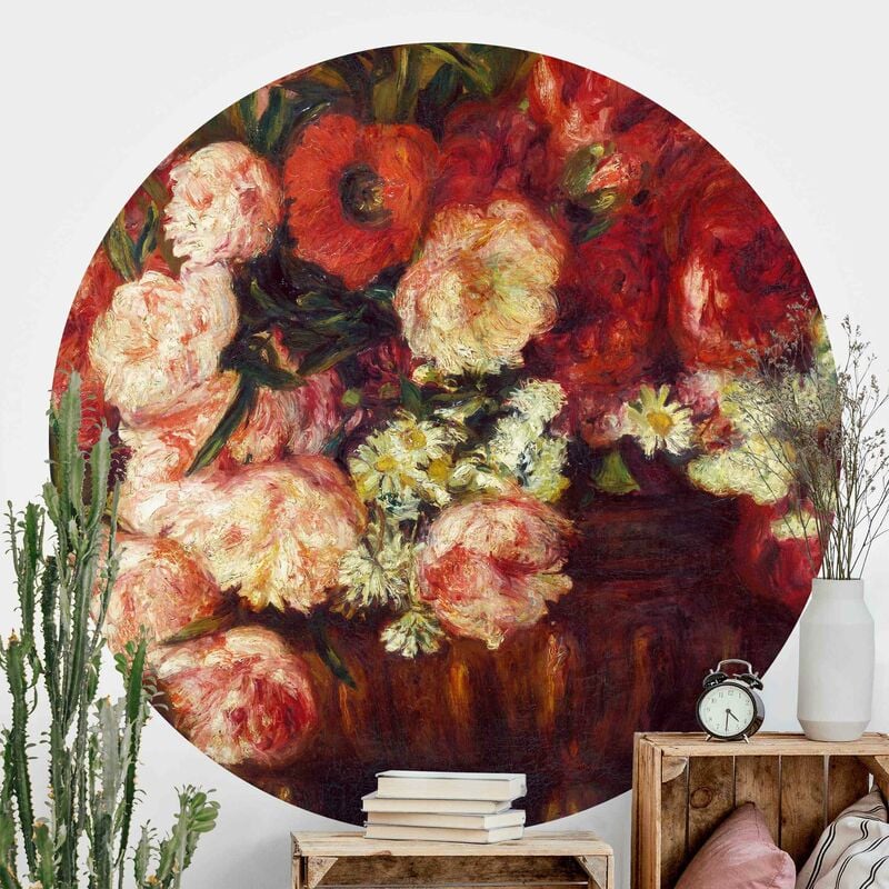 Papel pintado redondo autoadhesivo - Auguste Renoir - Still Life With Peonies Dimensión LxA: 122cm x 122cm
Papel pintado redondo autoadhesivo - Auguste Renoir - Still Life With Peonies Dimensión LxA: 122cm x 122cm