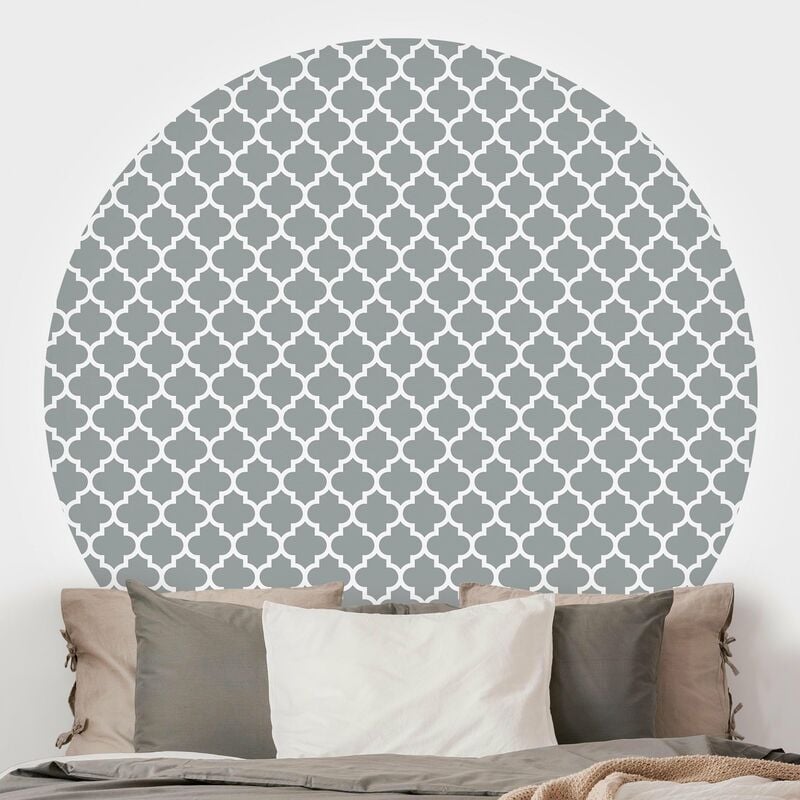 Papel pintado redondo autoadhesivo - Moroccan Pattern With Ornaments In Front Of Gray Dimensión LxA: 100cm x 100cm
Papel pintado redondo autoadhesivo - Moroccan Pattern With Ornaments In Front Of Gray Dimensión LxA: 100cm x 100cm