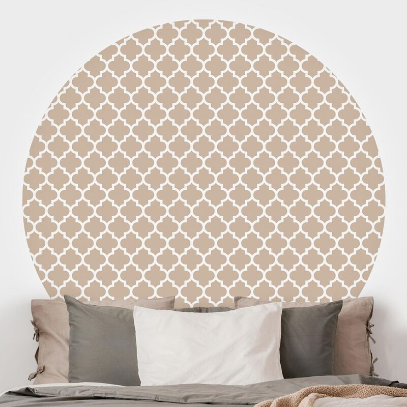 Papel pintado redondo autoadhesivo - Moroccan Pattern With Ornaments In Front Of Beige Dimensión LxA: 122cm x 122cm
Papel pintado redondo autoadhesivo - Moroccan Pattern With Ornaments In Front Of Beige Dimensión LxA: 122cm x 122cm