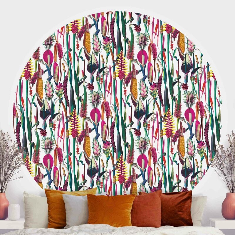 Papel pintado redondo autoadhesivo - Tropical Luxury Pattern Dimensión LxA: 200cm x 200cm
Papel pintado redondo autoadhesivo - Tropical Luxury Pattern Dimensión LxA: 200cm x 200cm
