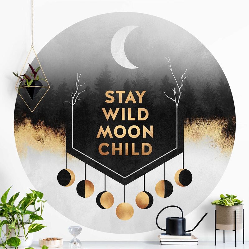 Papel pintado redondo autoadhesivo - Elisabeth Fredriksson - Stay Wild Moon Child Dimensión LxA: 175cm x 175cm
Papel pintado redondo autoadhesivo - Elisabeth Fredriksson - Stay Wild Moon Child Dimensión LxA: 175cm x 175cm