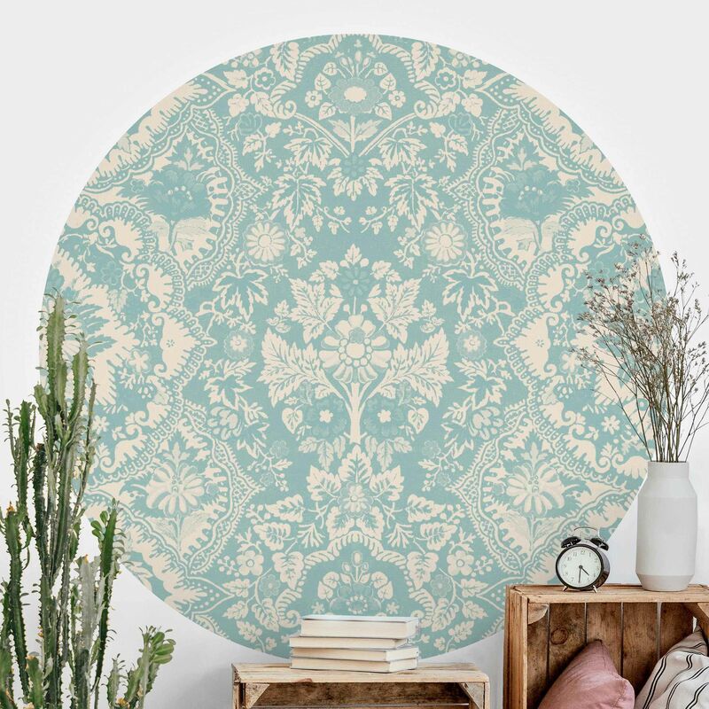 Bilderwelten - Papel pintado redondo autoadhesivo - Shabby Baroque Wallpaper In Azur II Dimensión LxA: 244cm x 244cm
Bilderwelten - Papel pintado redondo autoadhesivo - Shabby Baroque Wallpaper In Azur II Dimensión LxA: 244cm x 244cm