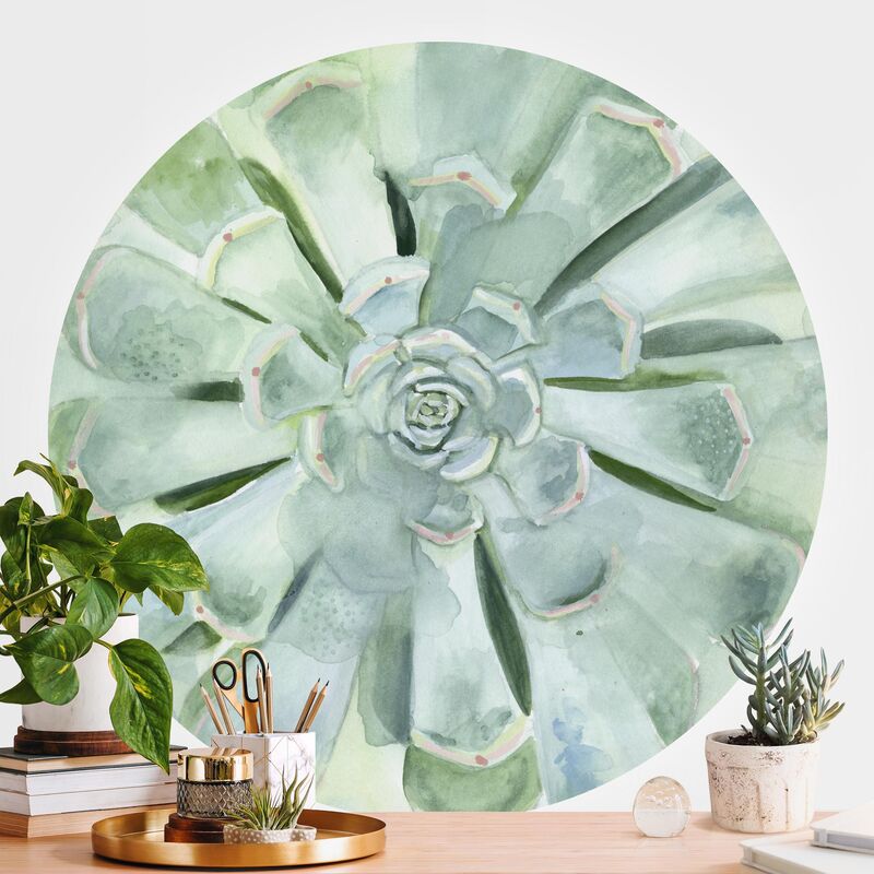 Papel pintado redondo autoadhesivo - Succulent Watercolor Bright Dimensión LxA: 200cm x 200cm
Papel pintado redondo autoadhesivo - Succulent Watercolor Bright Dimensión LxA: 200cm x 200cm
