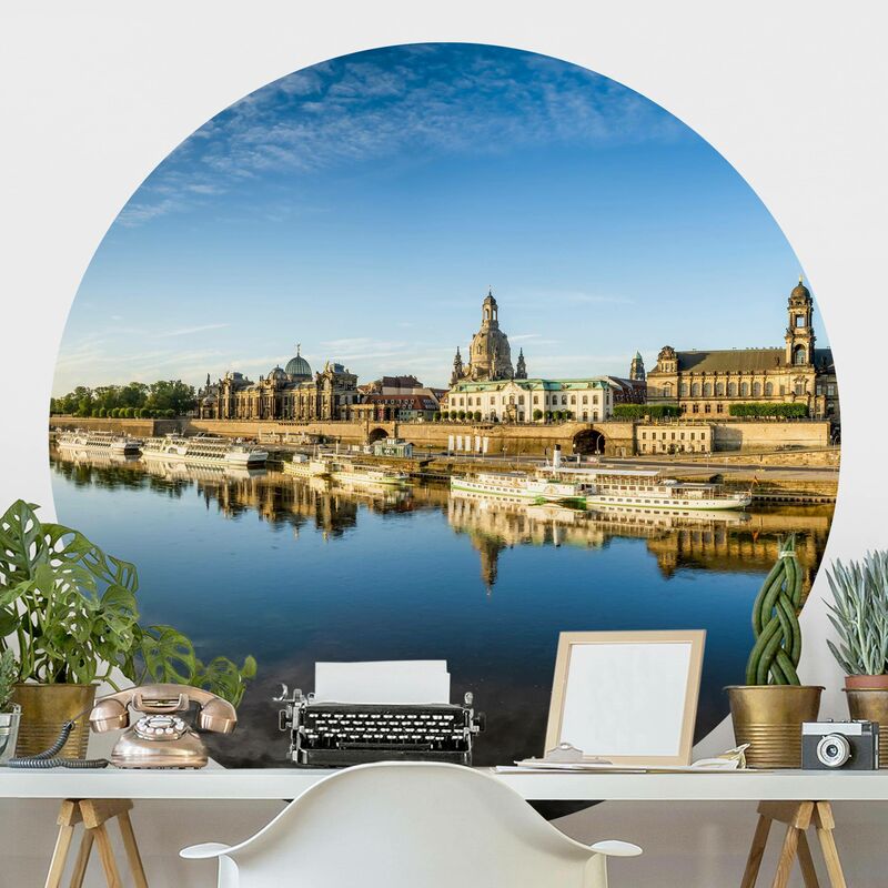 Papel pintado redondo autoadhesivo - The White Fleet Of Dresden Dimensión LxA: 75cm x 75cm
Papel pintado redondo autoadhesivo - The White Fleet Of Dresden Dimensión LxA: 75cm x 75cm