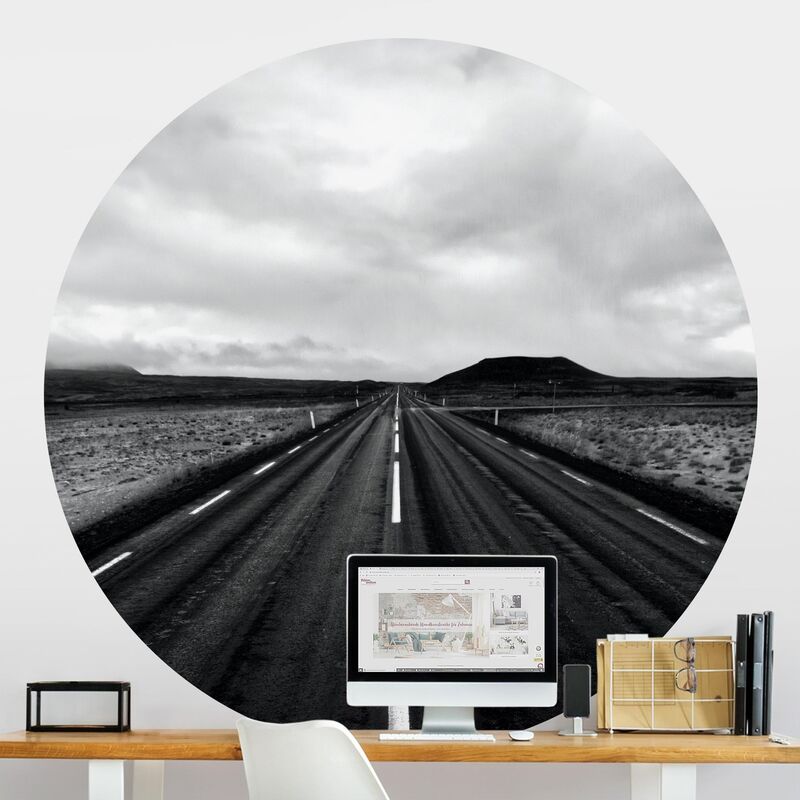 Bilderwelten - Papel pintado redondo autoadhesivo - Straight Road In Iceland Dimensión LxA: 200cm x 200cm
Bilderwelten - Papel pintado redondo autoadhesivo - Straight Road In Iceland Dimensión LxA: 200cm x 200cm