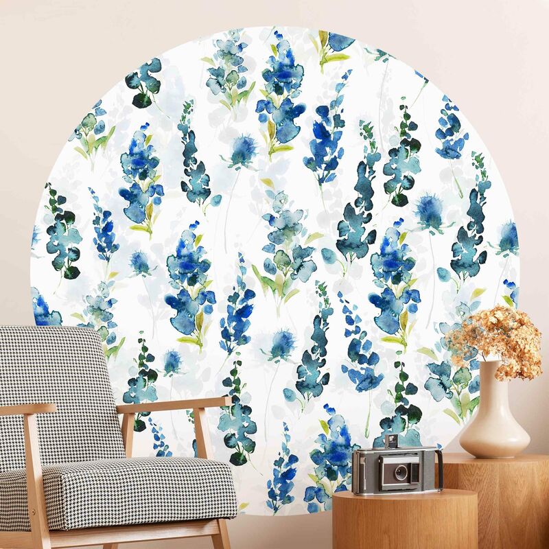 Papel pintado redondo autoadhesivo - Magnificent Flowers In Blue Dimensión LxA: 100cm x 100cm
Papel pintado redondo autoadhesivo - Magnificent Flowers In Blue Dimensión LxA: 100cm x 100cm