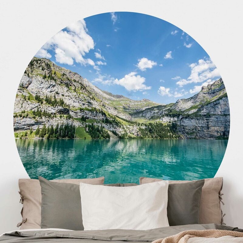 Papel pintado redondo autoadhesivo - Divine Mountain Lake Dimensión LxA: 200cm x 200cm
Papel pintado redondo autoadhesivo - Divine Mountain Lake Dimensión LxA: 200cm x 200cm