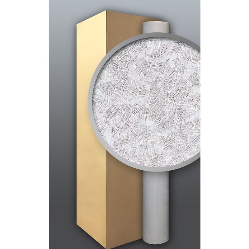 80308BR60 Papel pintado XXL no tejido blanco pintable con textura decorativa de yeso para pintar 4 rollos para 106 m2 - Edem
80308BR60 Papel pintado XXL no tejido blanco pintable con textura decorativa de yeso para pintar 4 rollos para 106 m2 - Edem