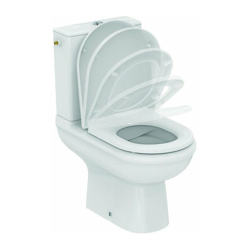 Paquete combinado de inodoro de pie EXACTO sin borde de descarga, con tapa blanda, 365 x 620 blanco IDEAL STANDARD
Paquete combinado de inodoro de pie EXACTO sin borde de descarga, con tapa blanda, 365 x 620 blanco IDEAL STANDARD