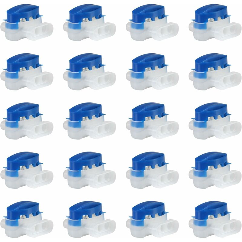 Paquete de 20 conectores de cable rellenos de resina para robot cortacésped Automower
Paquete de 20 conectores de cable rellenos de resina para robot cortacésped Automower