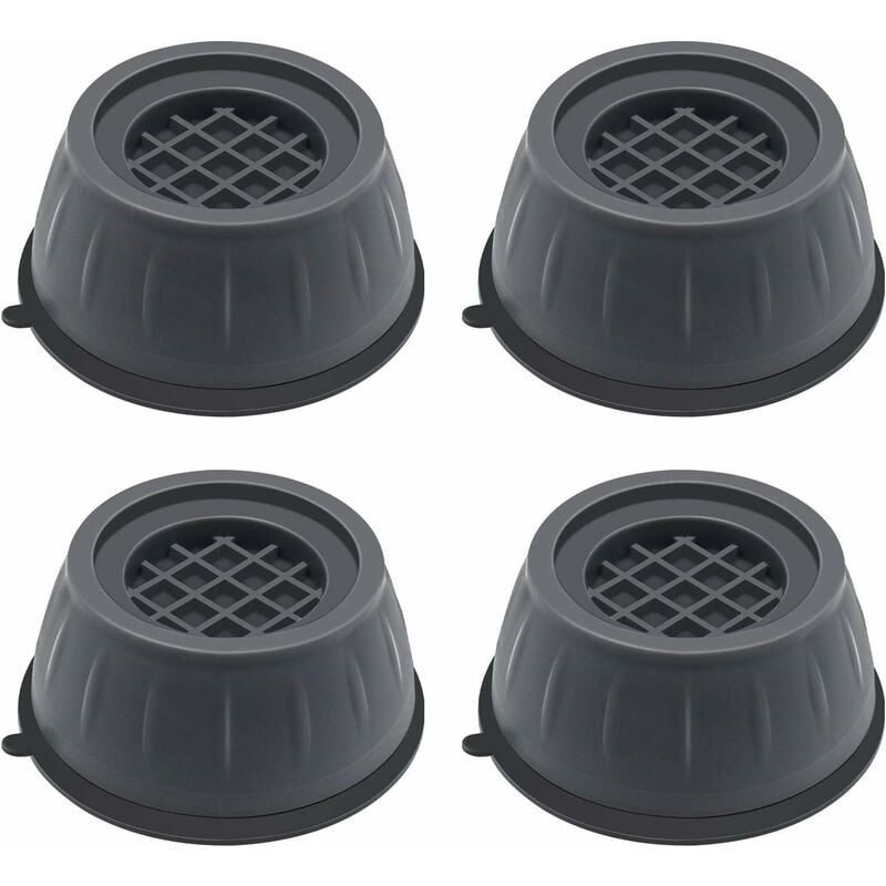 Paquete de 4 almohadillas para lavadora, almohadillas de goma antideslizantes, amortiguadores de vibraciones para lavadora y secadora
Paquete de 4 almohadillas para lavadora, almohadillas de goma antideslizantes, amortiguadores de vibraciones para lavadora y secadora