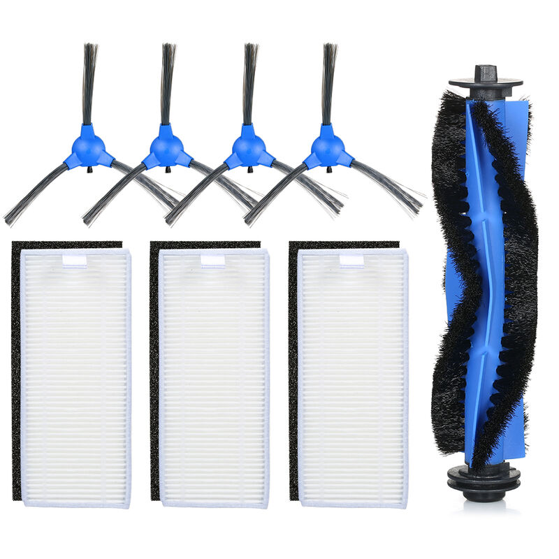 Paquete de 8 accesorios de repuesto para aspiradora Eufy RoboVac 11S / RoboVac 30 / RoboVac 30C / RoboVac 15C - 4 cepillos laterales + 3 filtros + 1
Paquete de 8 accesorios de repuesto para aspiradora Eufy RoboVac 11S / RoboVac 30 / RoboVac 30C / RoboVac 15C - 4 cepillos laterales + 3 filtros + 1