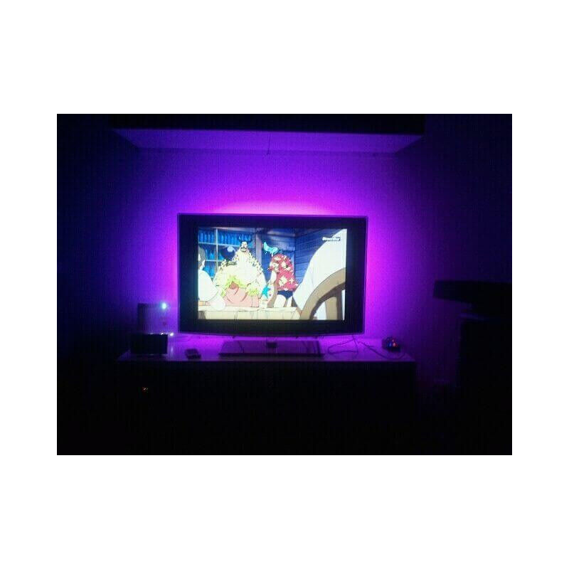 Paquete de iluminación led para TV 2 x 90 cm usb con control remoto y control musical
Paquete de iluminación led para TV 2 x 90 cm usb con control remoto y control musical