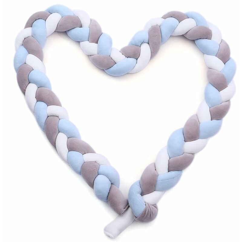 Parachoques para cuna de bebe, parachoques trenzado anudado, hecho a mano, suave, con nudo, almohadilla, cojin, decoracion de cuna, regalo para
Parachoques para cuna de bebe, parachoques trenzado anudado, hecho a mano, suave, con nudo, almohadilla, cojin, decoracion de cuna, regalo para