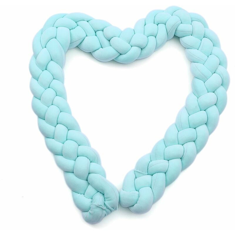 Parachoques para cuna de bebe, parachoques trenzado anudado, hecho a mano, suave, con nudo, almohadilla, cojin, decoracion para cuna, regalo para
Parachoques para cuna de bebe, parachoques trenzado anudado, hecho a mano, suave, con nudo, almohadilla, cojin, decoracion para cuna, regalo para