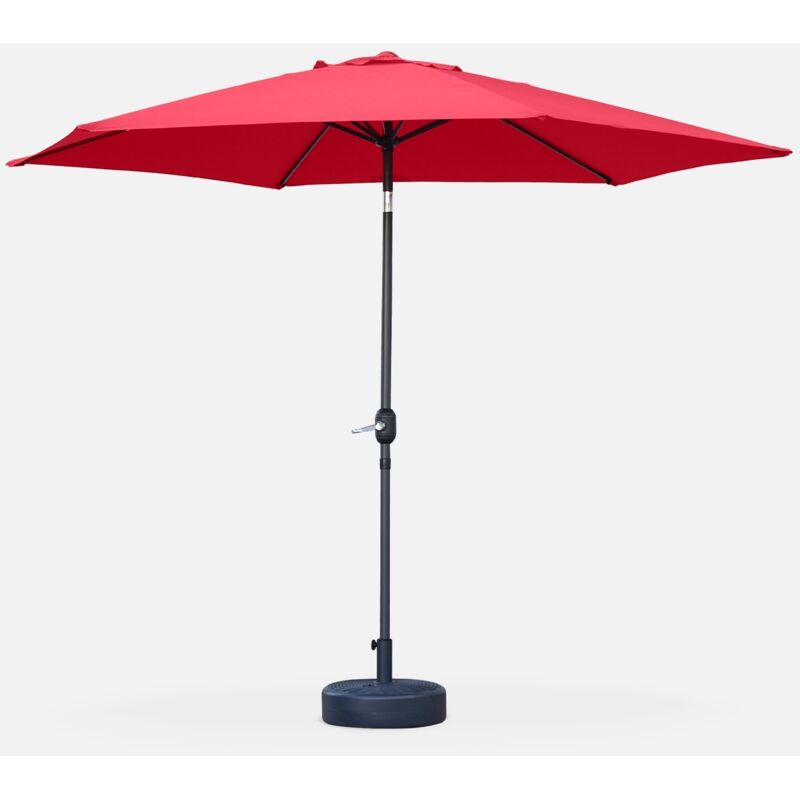 Alice's Garden - Sombrilla jardin, parasol rojo, mástil central, inclinable, redondo, Ø300cm, Touquet - Rojo
Alice's Garden - Sombrilla jardin, parasol rojo, mástil central, inclinable, redondo, Ø300cm, Touquet - Rojo