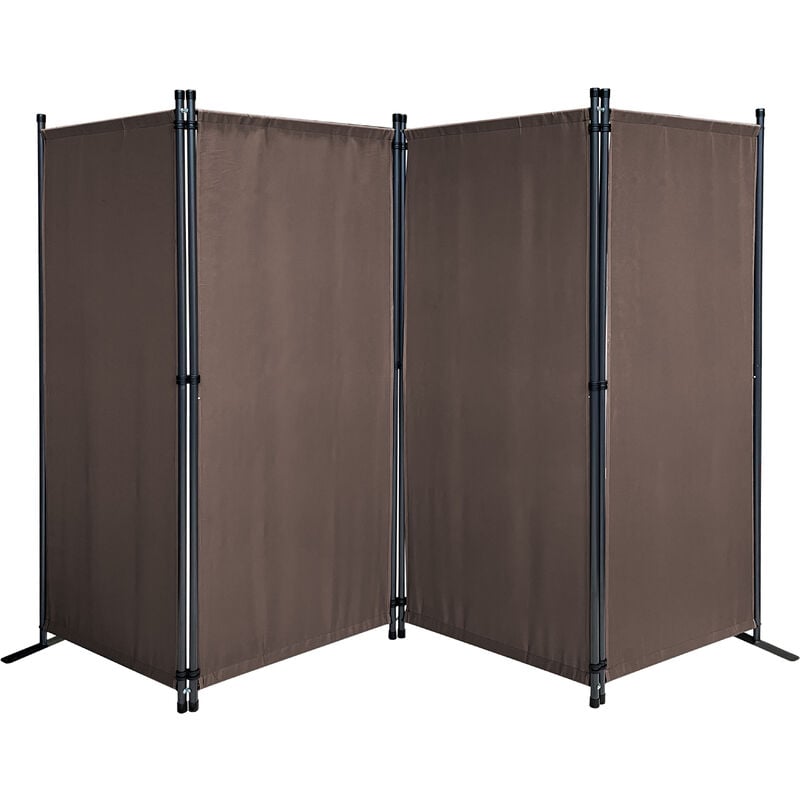 Paravent 220 x 165 cm Tejido Divisor de habitación Jardín 4-Partición Pared de separación Plegable Balcón Pantalla de privacidad Gris Marrón
Paravent 220 x 165 cm Tejido Divisor de habitación Jardín 4-Partición Pared de separación Plegable Balcón Pantalla de privacidad Gris Marrón