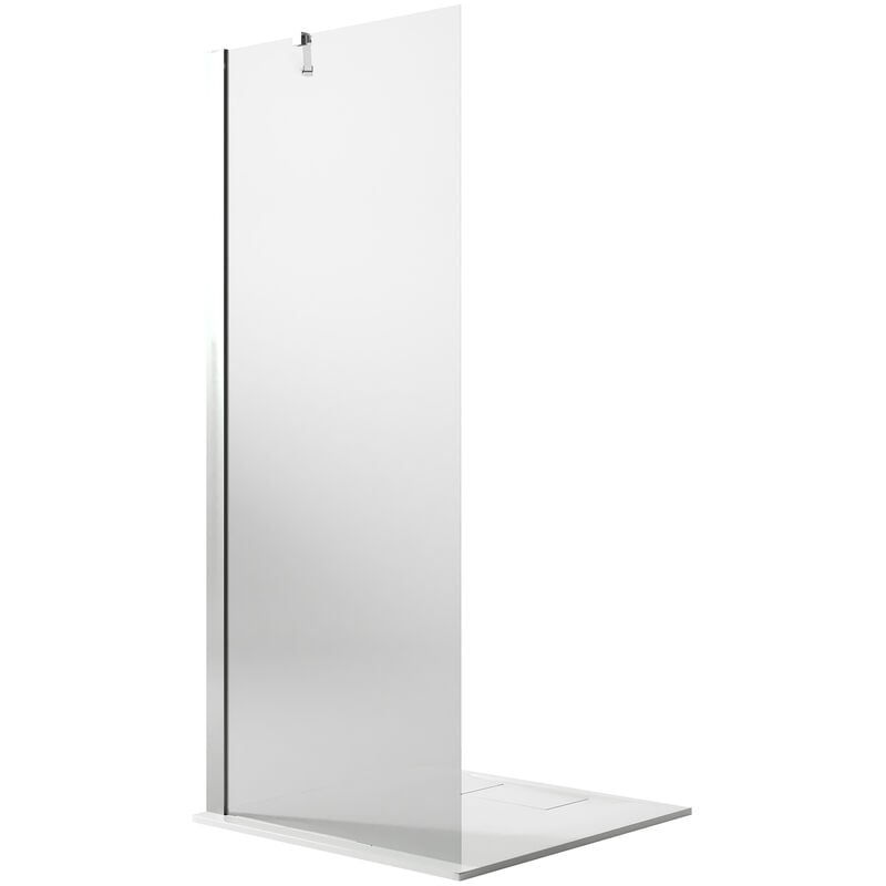 Pared de ducha vidrio transparente con tratamiento antical h 190 mod. Walk In Flip 50 cm
Pared de ducha vidrio transparente con tratamiento antical h 190 mod. Walk In Flip 50 cm