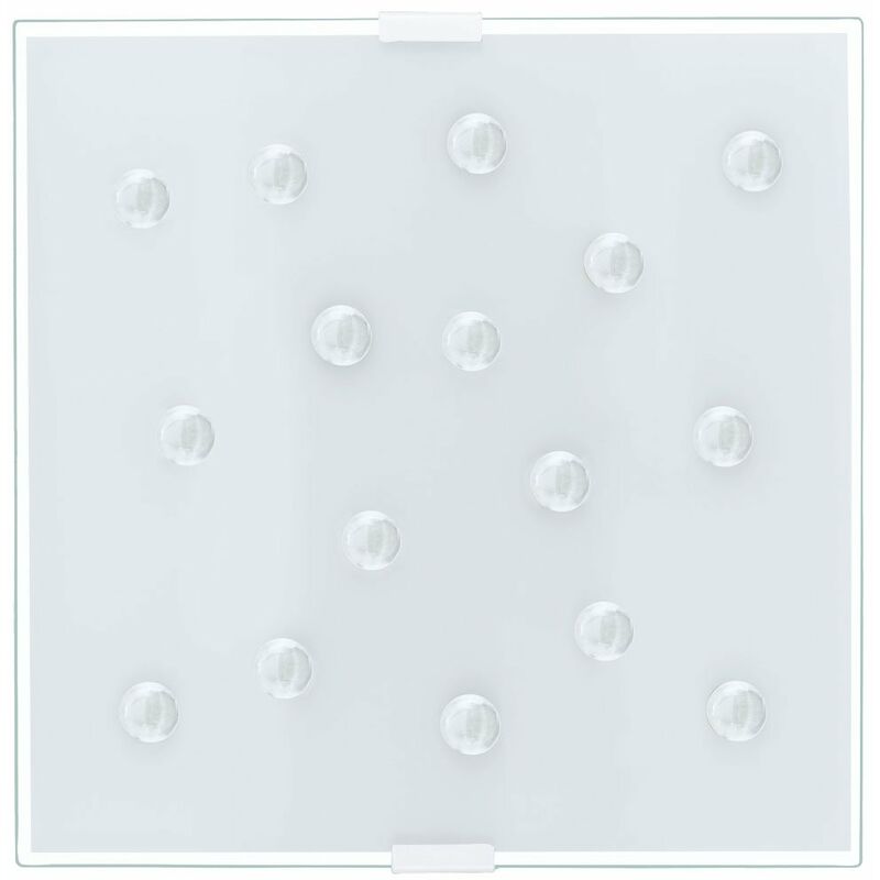 Lámpara de pared de techo dormitorio lámpara de piedra de vidrio plateado cuadrado Eglo 87312
Lámpara de pared de techo dormitorio lámpara de piedra de vidrio plateado cuadrado Eglo 87312