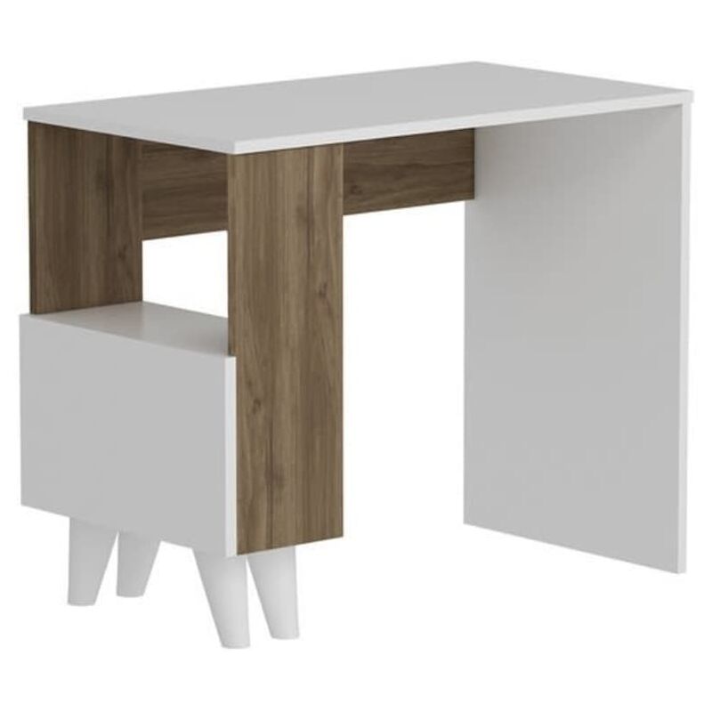 Home Mania - Homemania Escritorio de ordenador Paris blanco y nogal 90x50x75 cm - Multicolor
Home Mania - Homemania Escritorio de ordenador Paris blanco y nogal 90x50x75 cm - Multicolor