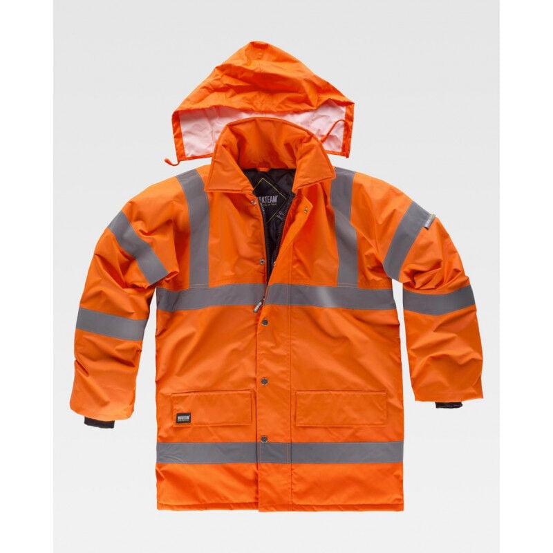 Parka clásica acolchada e impermeable en tejido Oxford WORKTEAM Fluor C3700 | XXL - Naranja A.V.
Parka clásica acolchada e impermeable en tejido Oxford WORKTEAM Fluor C3700 | XXL - Naranja A.V.