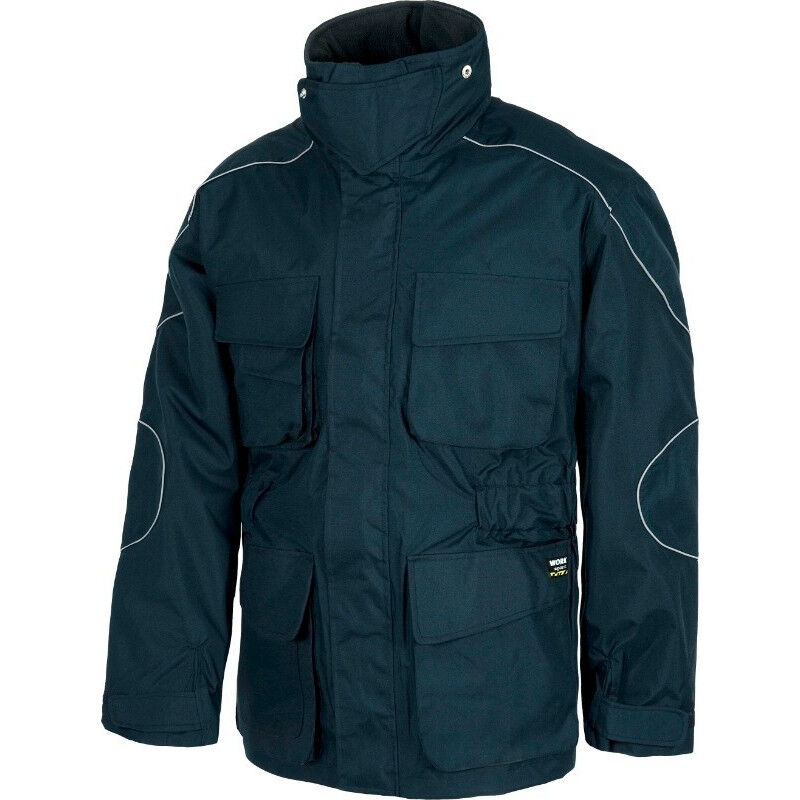 Parka con forro polar interior desmontable con vivos reflectantes WORKTEAM S1130 | Azul marino - S
Parka con forro polar interior desmontable con vivos reflectantes WORKTEAM S1130 | Azul marino - S