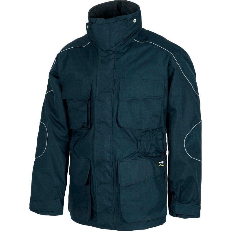 Parka con forro polar interior desmontable con vivos reflectantes WORKTEAM S1130 | Azul marino - XXL
Parka con forro polar interior desmontable con vivos reflectantes WORKTEAM S1130 | Azul marino - XXL