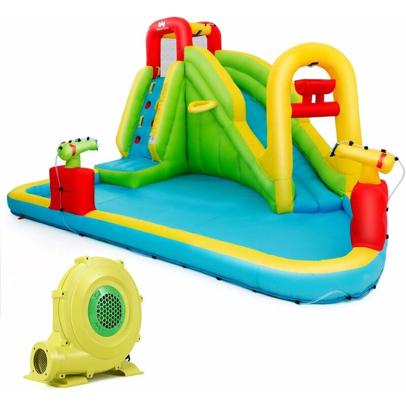 Catillo Hinchable Parque Acuático Centro Juegos con Tobogán Piscina 400x335x230cm con Soplador
Catillo Hinchable Parque Acuático Centro Juegos con Tobogán Piscina 400x335x230cm con Soplador