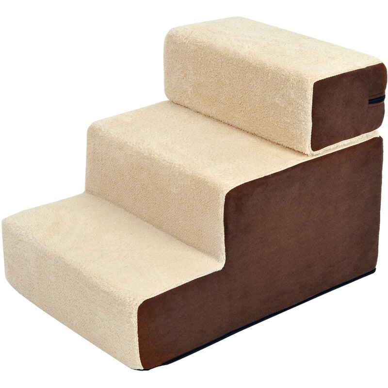 Pawhut - Escalera para Mascota 3 Peldaño Desmontable Funda Extraíble Portátil 54x40x39cm - Beige
Pawhut - Escalera para Mascota 3 Peldaño Desmontable Funda Extraíble Portátil 54x40x39cm - Beige