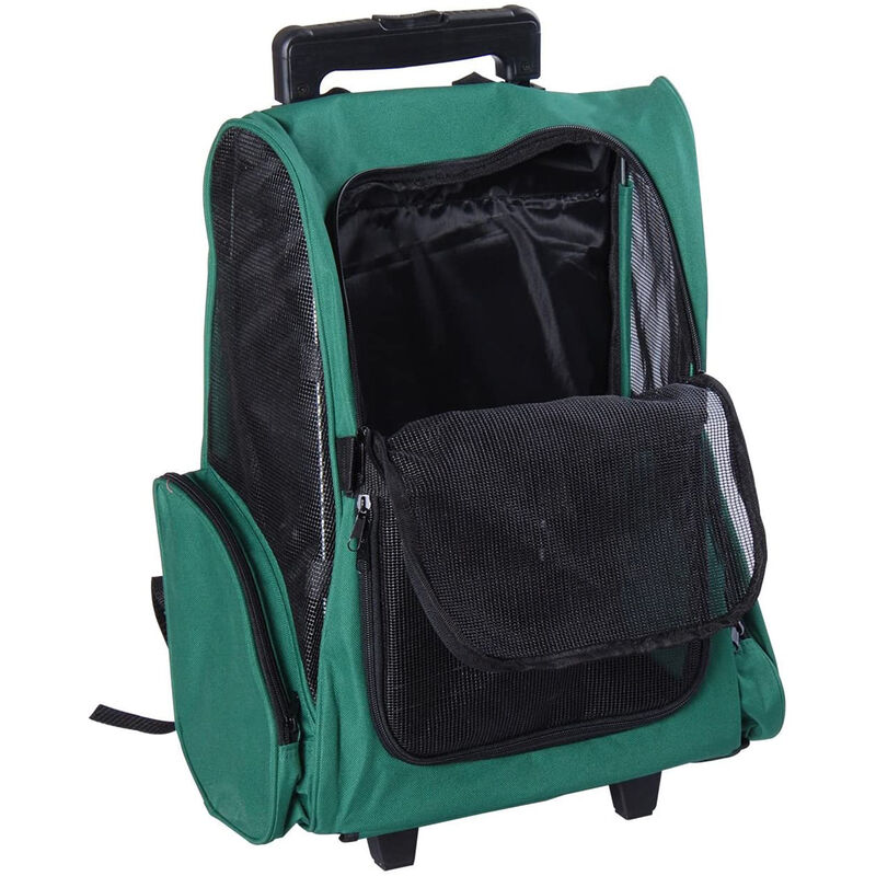 Transportín 2 en 1 para Mascotas Carrito Mochila con Ruedas 42x25x55 cm Verde - Verde
Transportín 2 en 1 para Mascotas Carrito Mochila con Ruedas 42x25x55 cm Verde - Verde
