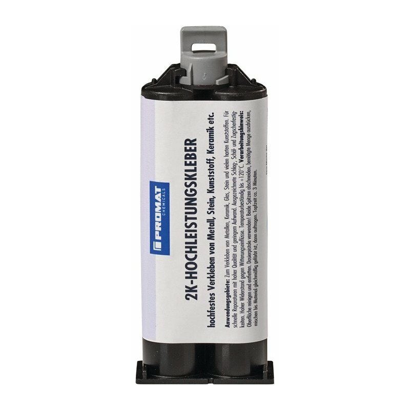 Pegamento bi-componente de alto rendimiento 50 g Milky Milky Double Cartucho Promate Productos químicos
Pegamento bi-componente de alto rendimiento 50 g Milky Milky Double Cartucho Promate Productos químicos