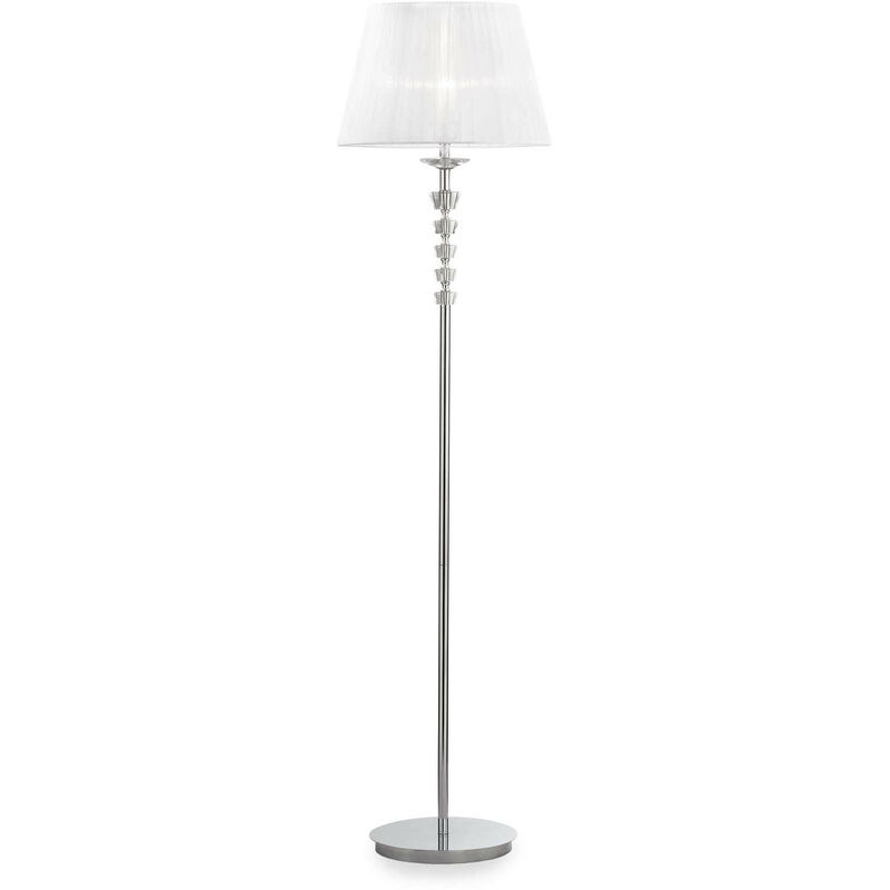 Ideal Lux Pegaso - Lámpara de pie 1 luz Cromo, Blanco, Cristal con pantalla de organza, E27
Ideal Lux Pegaso - Lámpara de pie 1 luz Cromo, Blanco, Cristal con pantalla de organza, E27