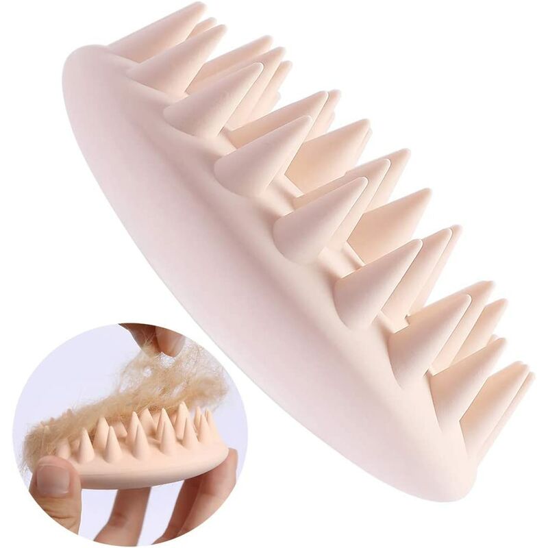 Peine de silicona súper suave para mascotas, peine para el cabello, adecuado para gatos y perros, pelo corto y mediano
Peine de silicona súper suave para mascotas, peine para el cabello, adecuado para gatos y perros, pelo corto y mediano