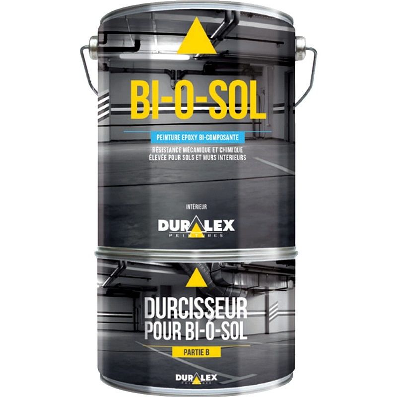 Peinture Duralex Bi O Sol Epoxy Bi Composante Demi Brillant Tendu Kg