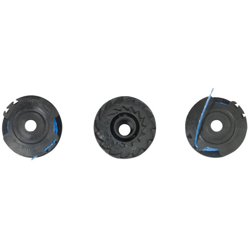 Conjunto de 3 bobinas de un solo alambre Ø 1,6 mm para el recortador 18V One+ - RAC125 - Ryobi
Conjunto de 3 bobinas de un solo alambre Ø 1,6 mm para el recortador 18V One+ - RAC125 - Ryobi
