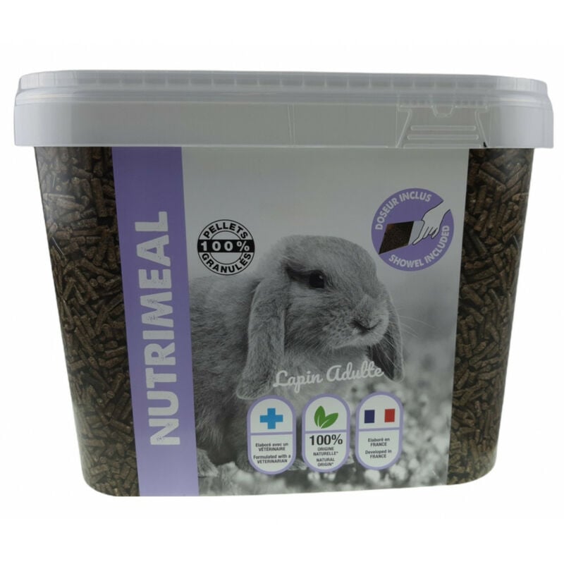 Animallparadise - Pellets para conejos adultos (6 meses y más) cubo nutrimeal - 7kg.
Animallparadise - Pellets para conejos adultos (6 meses y más) cubo nutrimeal - 7kg.