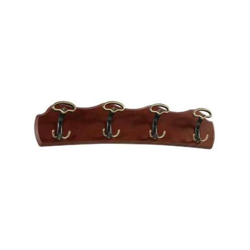 Percha mod. 244 de pared clasica 4 colgadores varios colores a elegir 19 cm(alto)80 cm(ancho)8 cm(largo) Color CEREZO
Percha mod. 244 de pared clasica 4 colgadores varios colores a elegir 19 cm(alto)80 cm(ancho)8 cm(largo) Color CEREZO