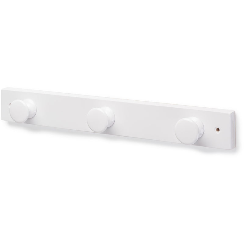 REI - Perchero Pared con 3 Colgadores | Estilo Decorativo | Fabricado en Pino - Zamak | Acabado en Blanco | Gran Capacidad de Carga | Medidas
REI - Perchero Pared con 3 Colgadores | Estilo Decorativo | Fabricado en Pino - Zamak | Acabado en Blanco | Gran Capacidad de Carga | Medidas