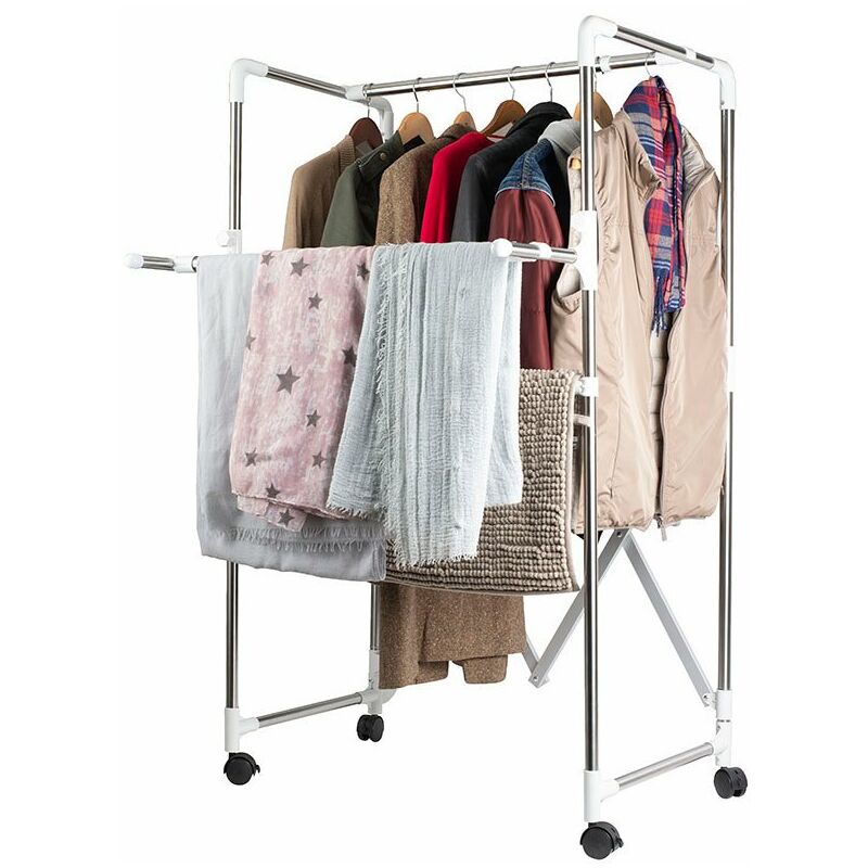 Perchero Extensible Inox/Abs