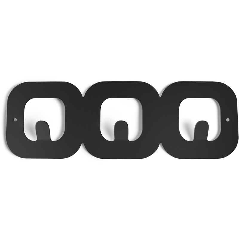 REI - Perchero Pared con 3 Colgadores | Estilo Decorativo | Fabricado en Hierro | Acabado en Negro mate | Gran Capacidad de Carga | Medidas
REI - Perchero Pared con 3 Colgadores | Estilo Decorativo | Fabricado en Hierro | Acabado en Negro mate | Gran Capacidad de Carga | Medidas