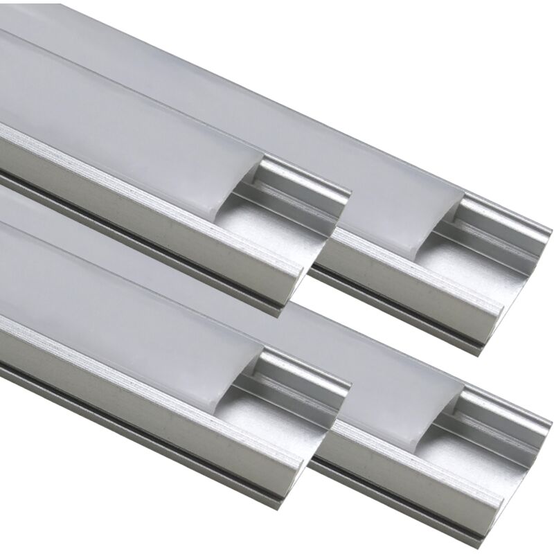 Led Atomant Sl - Perfil de Aluminio 1M para tira led. Tapones y clips incluidos | Pack 4 Uds. - Pack 4 Uds.
Led Atomant Sl - Perfil de Aluminio 1M para tira led. Tapones y clips incluidos | Pack 4 Uds. - Pack 4 Uds.