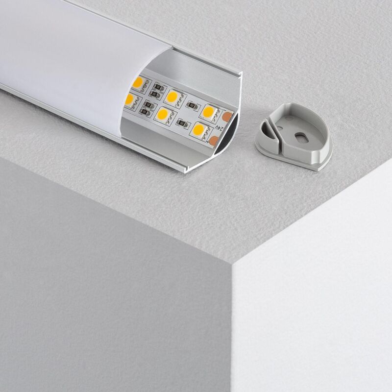 Perfil de Aluminio Esquina con Tapa Continua para Tira LED hasta 20 mm .5m Tapa Transparente Circular - 5m
Perfil de Aluminio Esquina con Tapa Continua para Tira LED hasta 20 mm .5m Tapa Transparente Circular - 5m