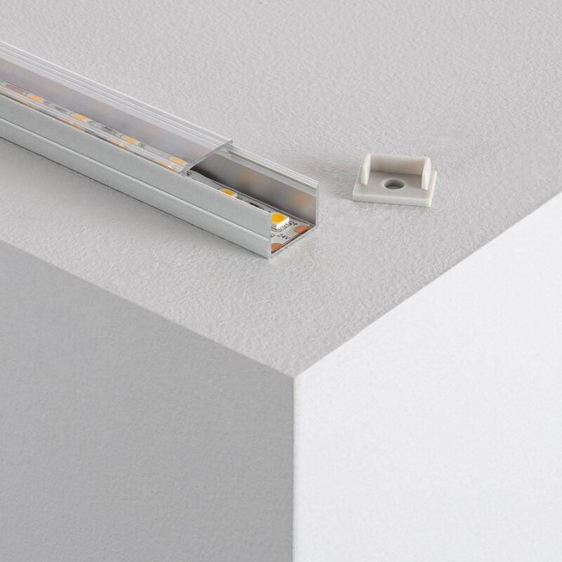 Perfil de Aluminio de Superficie con Tapa Continua para Tira LED hasta 15 mm .9m Tapa Transparente - 9m
Perfil de Aluminio de Superficie con Tapa Continua para Tira LED hasta 15 mm .9m Tapa Transparente - 9m