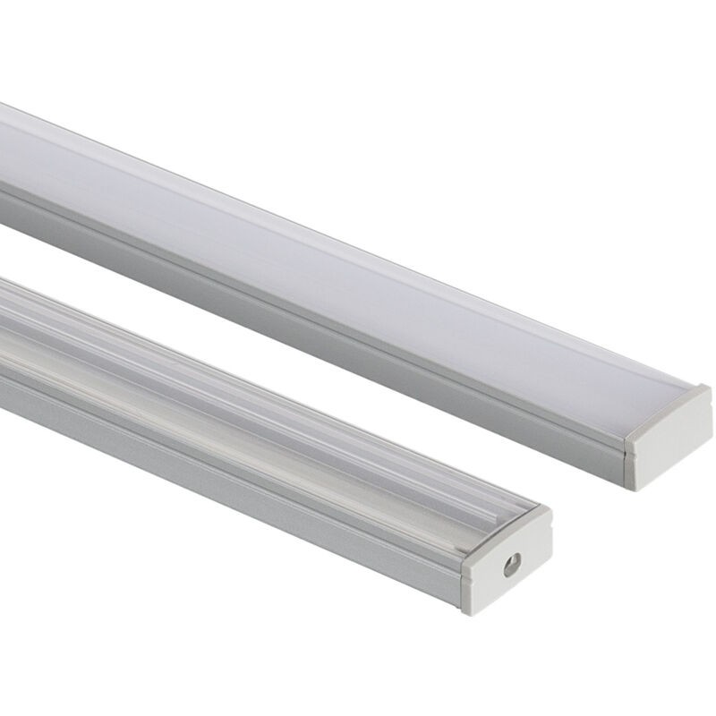 Perfil de Aluminio Superficie con Tapa Continua para Tiras LED hasta 12 mm 6m Tapa Transparente - 6m
Perfil de Aluminio Superficie con Tapa Continua para Tiras LED hasta 12 mm 6m Tapa Transparente - 6m