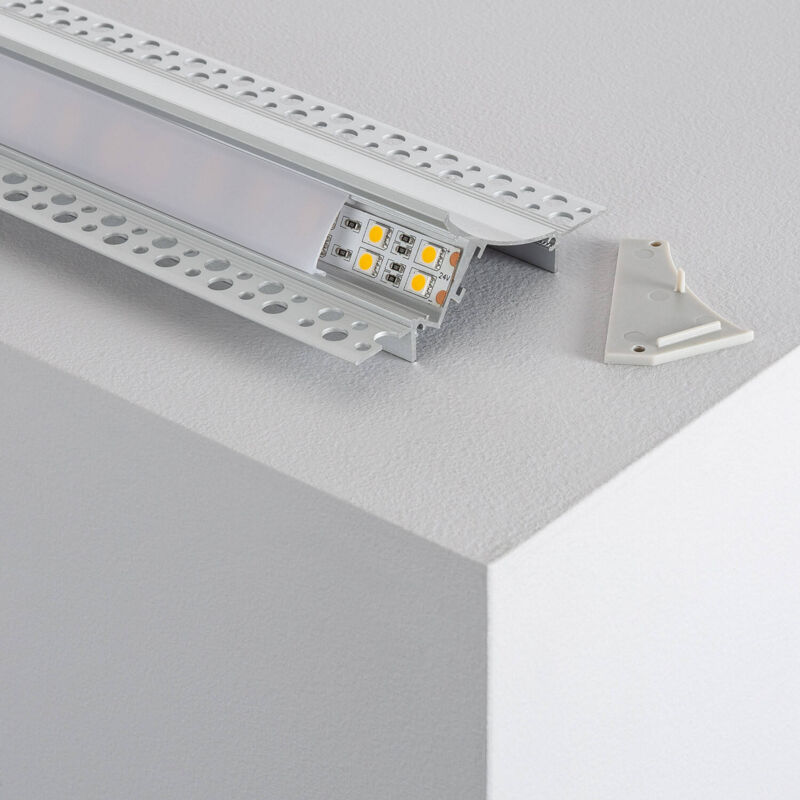 Perfil de Aluminio Empotrable para Escayola / Pladur con Tapa Continua para Tira LED hasta 20mm 4m - 4m
Perfil de Aluminio Empotrable para Escayola / Pladur con Tapa Continua para Tira LED hasta 20mm 4m - 4m