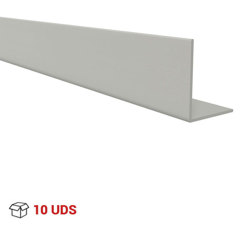 REI - Perfil en L | Fabricado en PVC | Acabado en Gris | Para Proyectos de Construcción, Reformas y Bricolaje | Medidas 25*20*1000 mm | Longitud del
REI - Perfil en L | Fabricado en PVC | Acabado en Gris | Para Proyectos de Construcción, Reformas y Bricolaje | Medidas 25*20*1000 mm | Longitud del