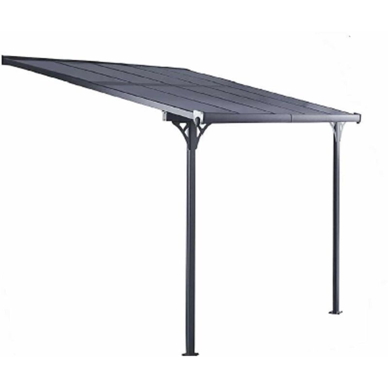 Pérgola de Pared Elliot - 9,5 m² 314x300x225/270 cm Aluminio y Policarbonato - KIS13009 - gardiun
Pérgola de Pared Elliot - 9,5 m² 314x300x225/270 cm Aluminio y Policarbonato - KIS13009 - gardiun