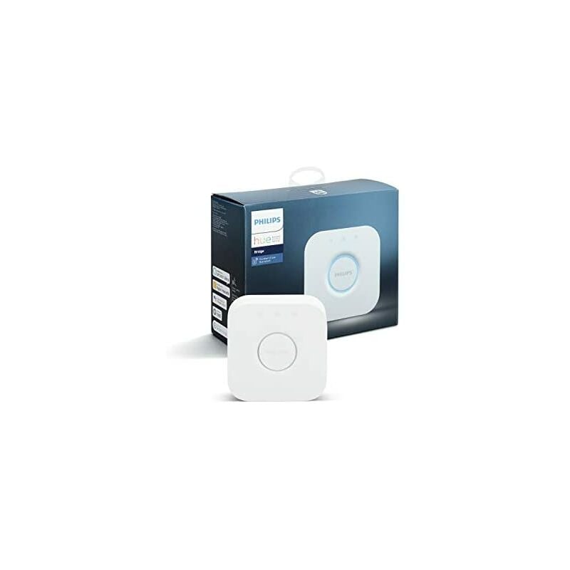 Hue - Puente Hue, Accesorio para bombillas y lámparas inteligentes Hue, Compatible con Alexa y Google Home - Philips
Hue - Puente Hue, Accesorio para bombillas y lámparas inteligentes Hue, Compatible con Alexa y Google Home - Philips